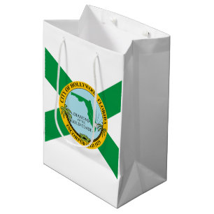 Vlag van Hollywood, Florida Medium Cadeauzakje