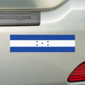Vlag van Honduras Bumpersticker (Op auto)