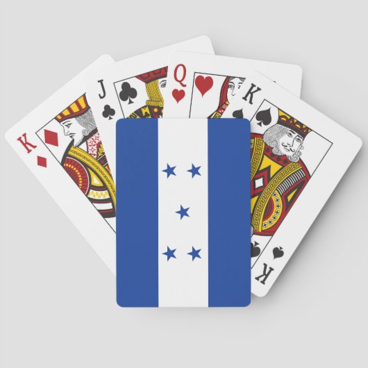 Vlag van Honduras Pokerkaarten (Achterkant)