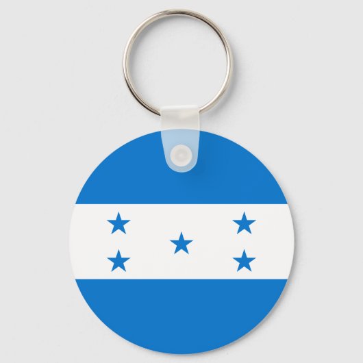 Vlag van Honduras Sleutelhanger (Voorkant)