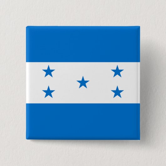 Vlag van Honduras Vierkante Button 5,1 Cm (Voorkant)