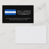 Vlag van Honduras Visitekaartje (Voorkant / Achterkant)