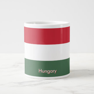 Vlag van Hongarije op maat gemaakt Extra Grote Beker