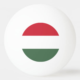 Vlag van Hongarije Pingpongballen