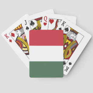 Vlag van Hongarije Pokerkaarten