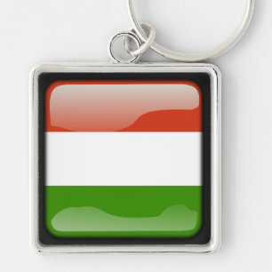 vlag van Hongarije Sleutelhanger