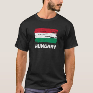 Vlag van Hongarije T-shirt