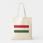 Vlag van Hongarije Tote Bag (Achterkant)