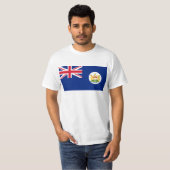 Vlag van Hongkong 英 港 (1959 - 1997) T-shirt (Voorkant volledig)