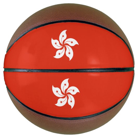 vlag van Hongkong Basketbal (Voorkant)