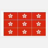 Vlag van Hongkong Labels (Vel)
