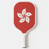 Vlag van Hongkong Pickleball Paddle (Achterkant)