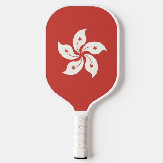 Vlag van Hongkong Pickleball Paddle (Achterkant)