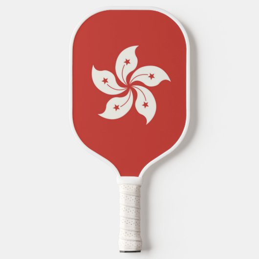 Vlag van Hongkong Pickleball Paddle (Voorkant)