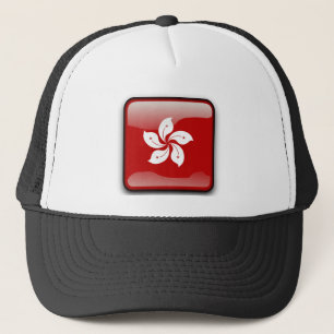 Vlag van Hongkong Trucker Pet