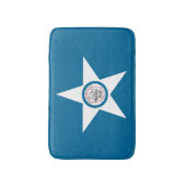 Vlag van Houston, Texas Bath Mat (Voorkant Verticaal)