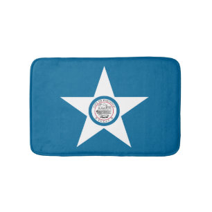 Vlag van Houston, Texas Bath Mat