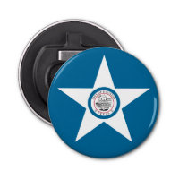 Vlag van Houston, Texas Bottle Opener