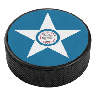 Vlag van Houston, Texas Hockey Puck