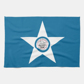 Vlag van Houston, Texas Kitchen Towel Theedoek