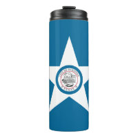 Vlag van Houston, Texas Thermal Tumbler