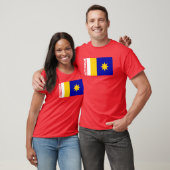 Vlag van Hutchinson, Kansas T-shirt (Unisex)