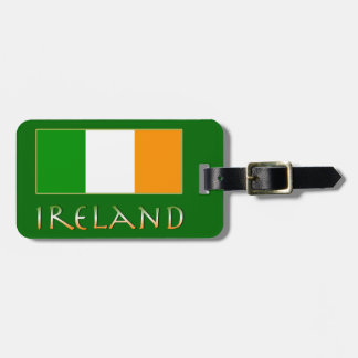 Vlag van Ierland Bagagelabel