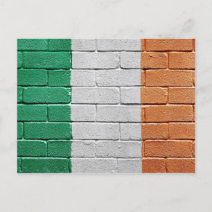 Vlag van Ierland Briefkaart