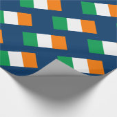 Vlag van Ierland Cadeaupapier (Hoek)