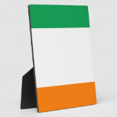 Vlag van Ierland Fotoplaat (Zijkant)