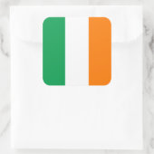 Vlag van Ierland Grote Plein Sticker (Tas)