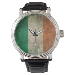 vlag van Ierland Horloge