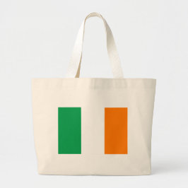 Vlag van Ierland Jumbo Canvas tas