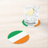 Vlag van Ierland Kartonnen Onderzetters (Insitu)