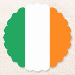 Vlag van Ierland Kartonnen Onderzetters