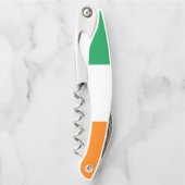 Vlag van Ierland Kurkentrekker (Voorkant)