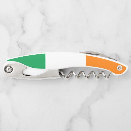 Vlag van Ierland Kurkentrekker (Voorkant)