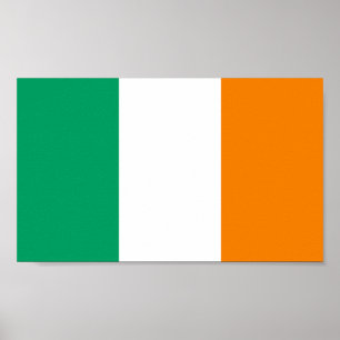 Vlag van Ierland Poster