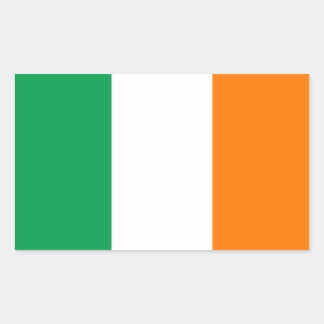 Vlag van Ierland Rechthoek Sticker