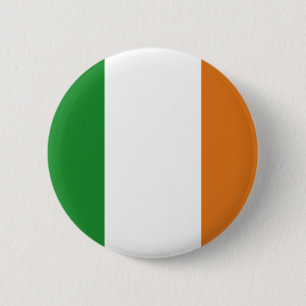 Vlag van Ierland Ronde Button 5,7 Cm