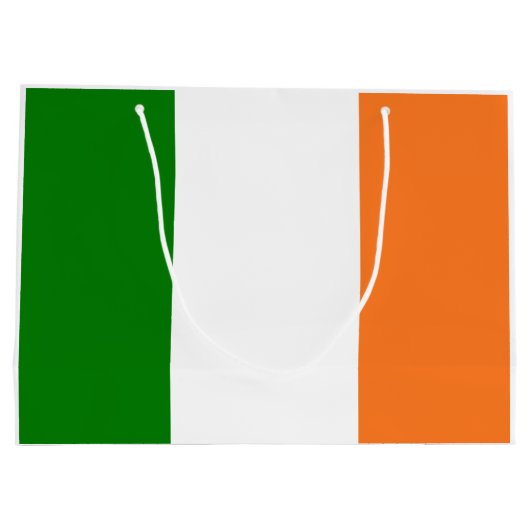 Vlag van Ierland Totaal Groot Cadeauzakje (Achterkant)