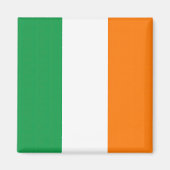 Vlag van Ierland Tricolore Magneet (Voorkant)