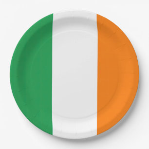 Vlag van Ierland Tricolore Papieren Bordje