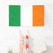 Vlag van Ierland Tricolore Spandoek (Insitu)