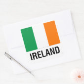 VLAG VAN IERLAND VIERKANTE STICKER (Envelop)