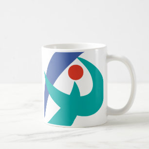 Vlag van Iga, Mie, Japan Koffiemok