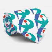 Vlag van Iga, Mie, Japan Stropdas (Opgerold)