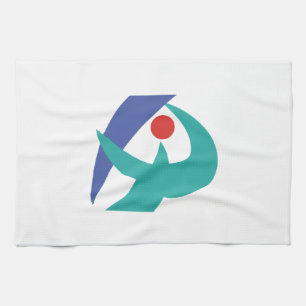 Vlag van Iga, Mie, Japan Theedoek