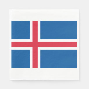 Vlag van IJsland Servet
