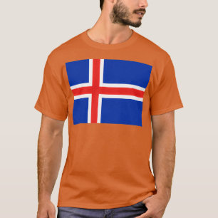 Vlag van IJsland T-shirt